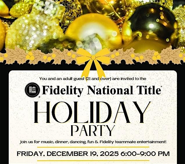 Fidelity National Title Holiday Party