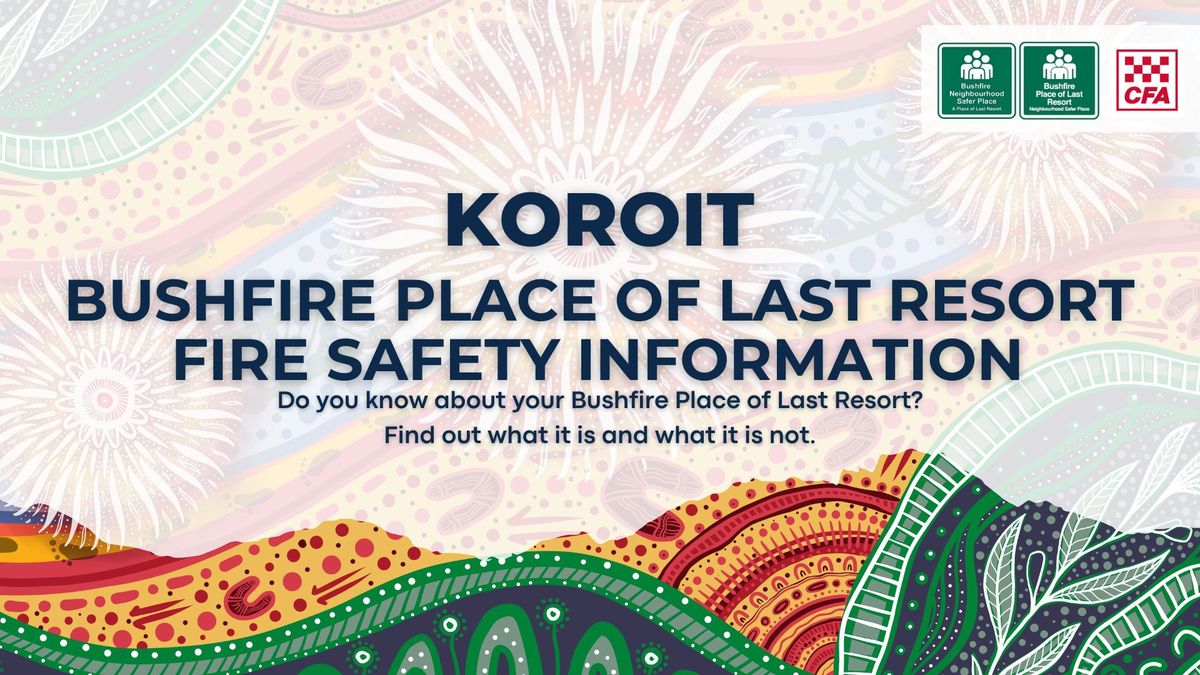 Bushfire Place of Last Resort Information