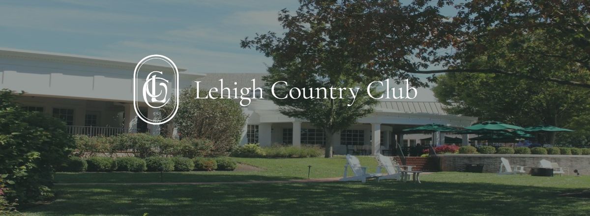 John Strasburger at Lehigh Country Club