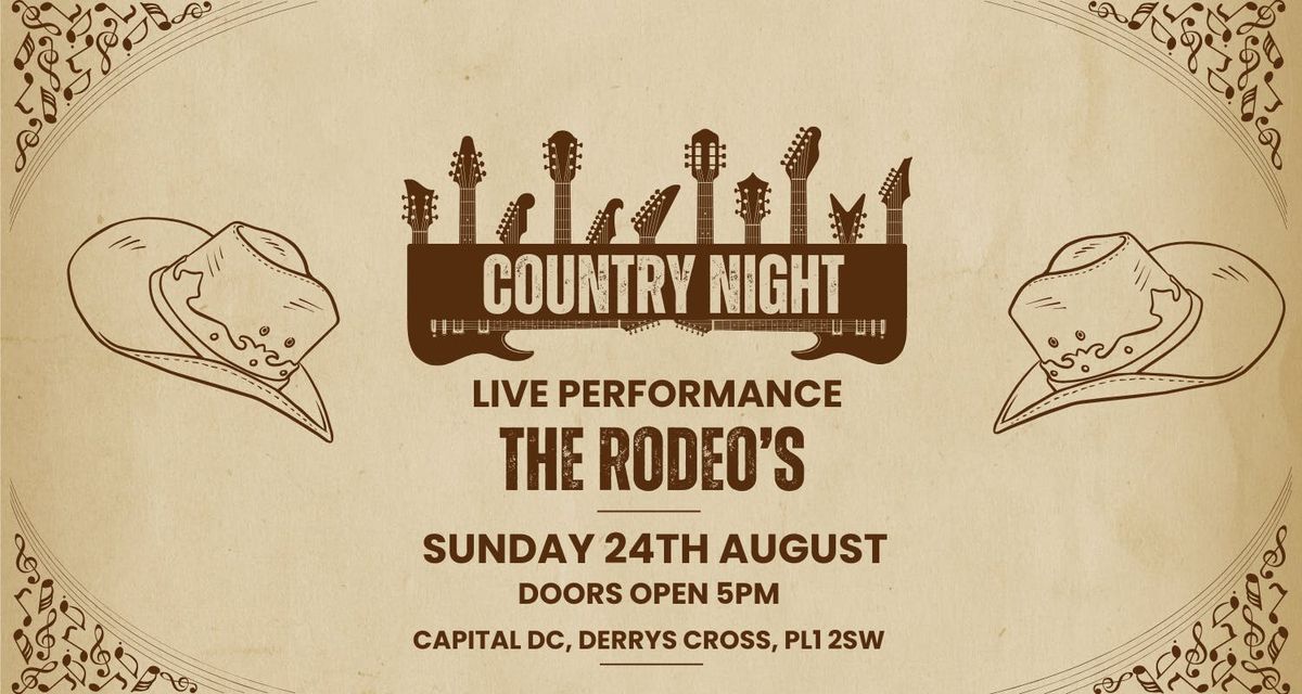 Country Night - The Rodeos Performing Live - Capital DC