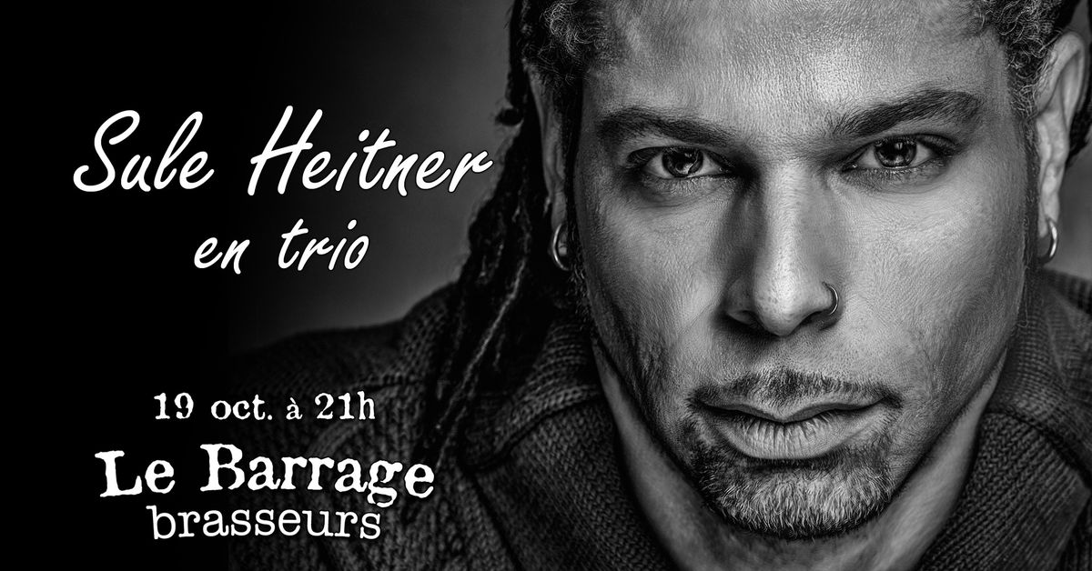 Sule Heitner Trio au Barrage!