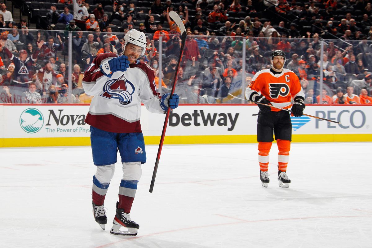 Colorado Avalanche vs. Philadelphia Flyers