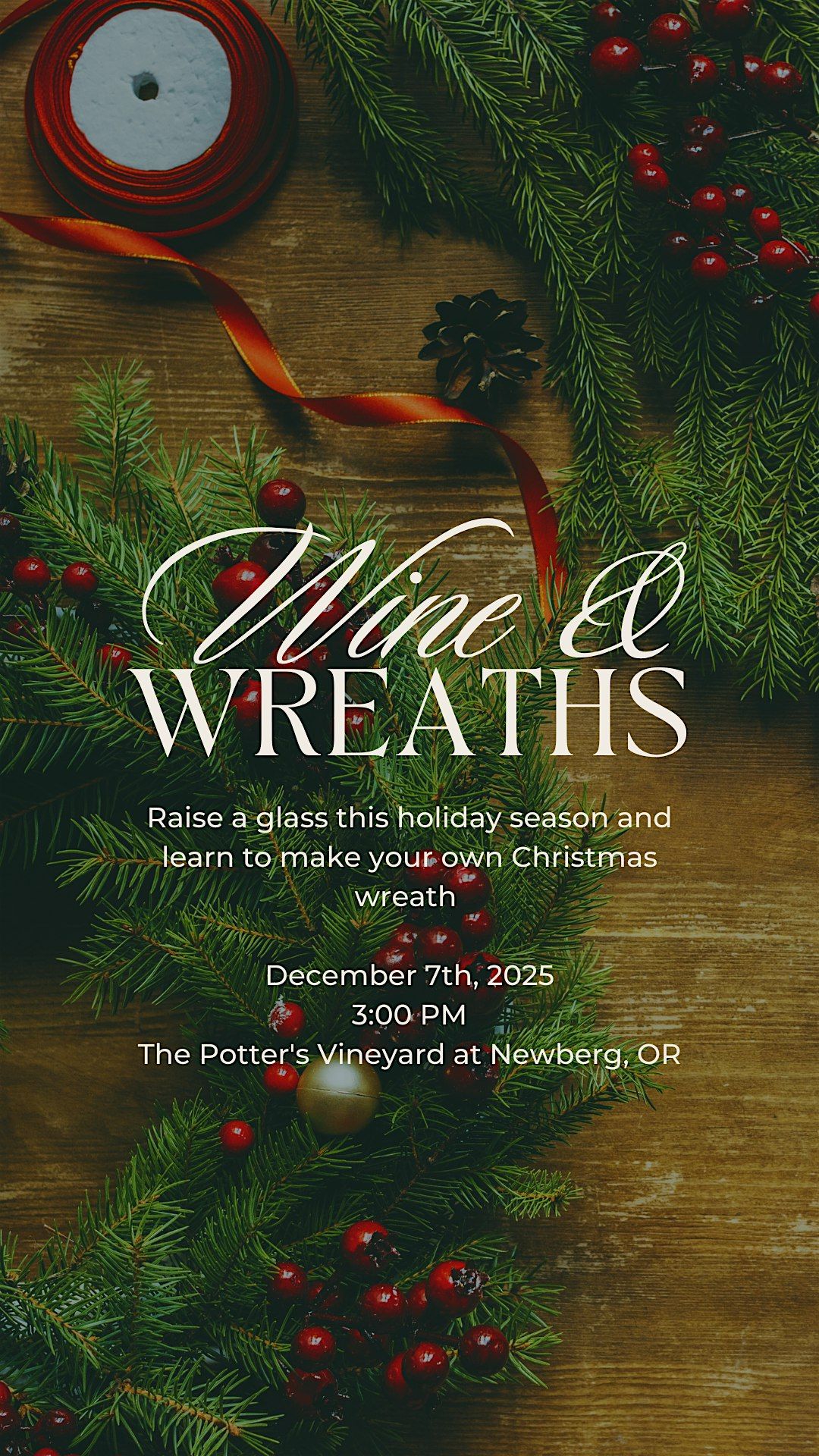 Wine and Wreaths