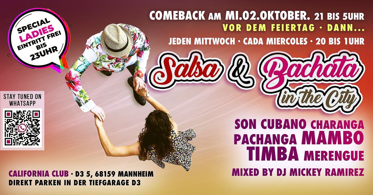 Salsa & Bachata in the City\u00ae  \u2605 vor dem Feiertag