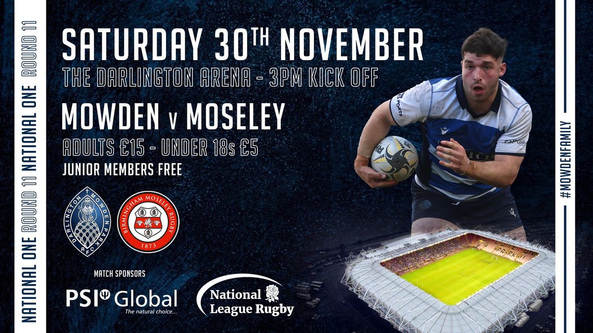 Darlington Mowden Park v Birmingham Moseley