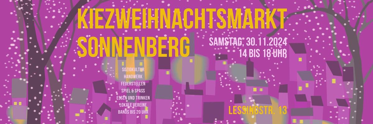 Kiezweihnachtsmark Sonnenberg 2024