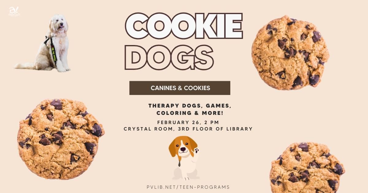 Canines & Cookies (Therapy Dogs)