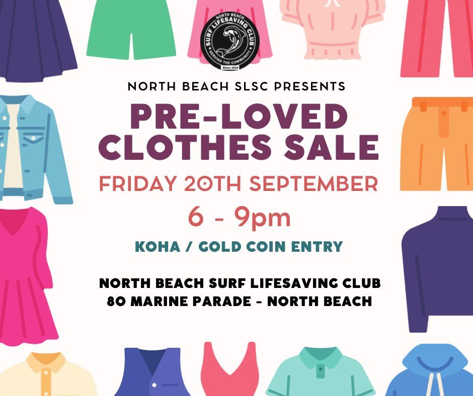 North Beach SLSC : Pre-Loved Clothes Sale