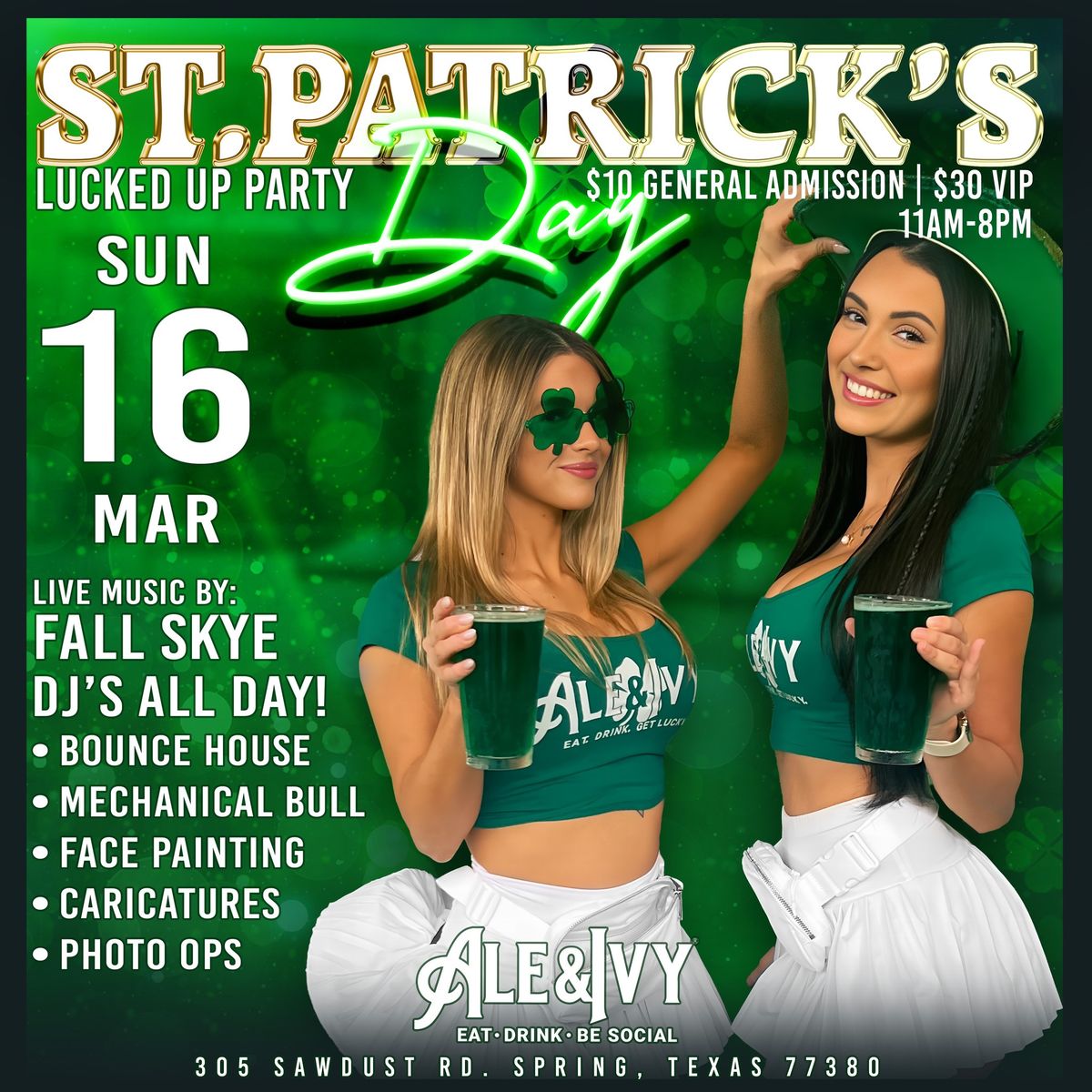 \ud83c\udf40 St. Patrick\u2019s Day Parking Lot Party \ud83c\udf40