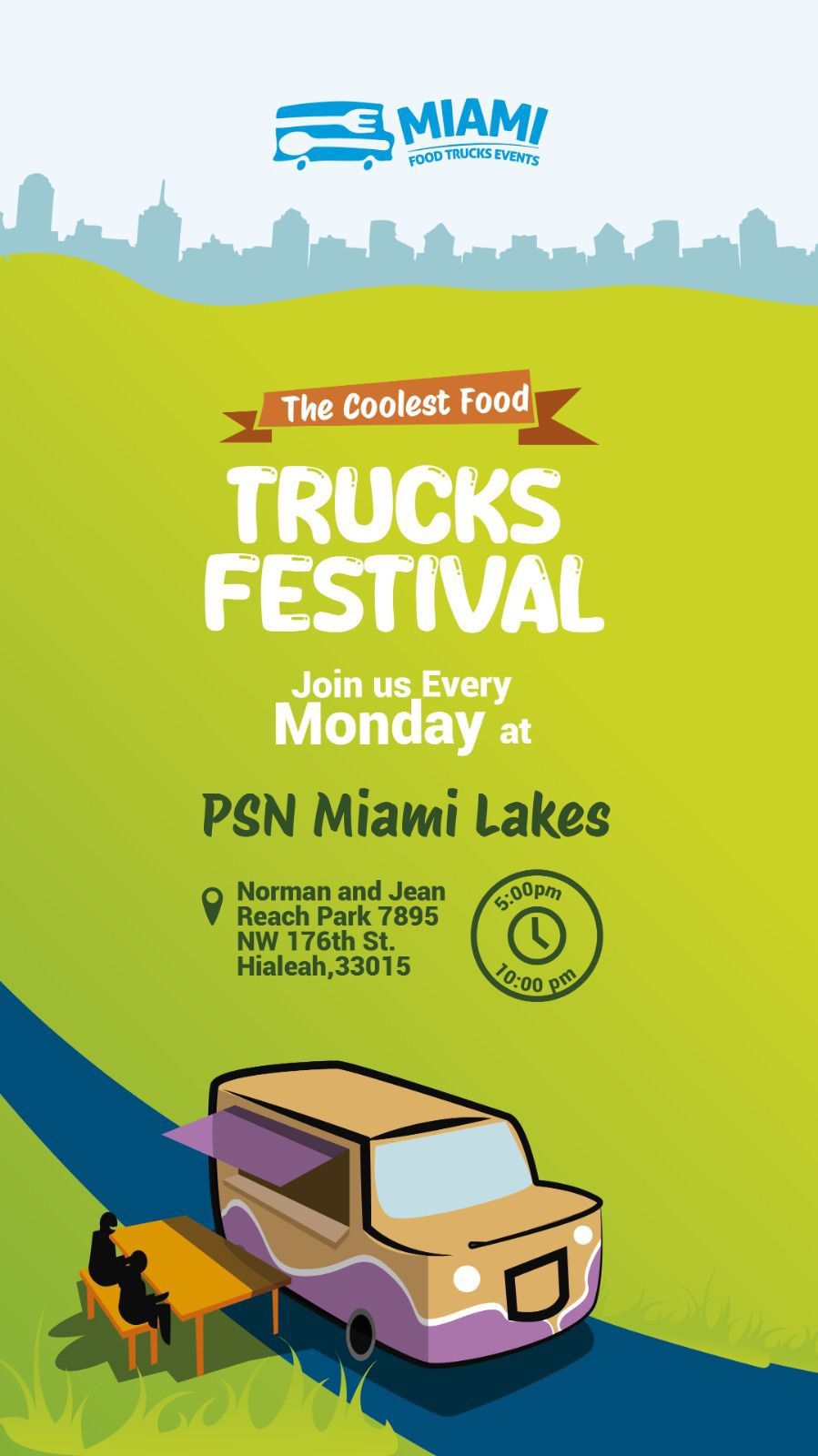 Food Trucks Mondays At Miami Lakes Psn Park