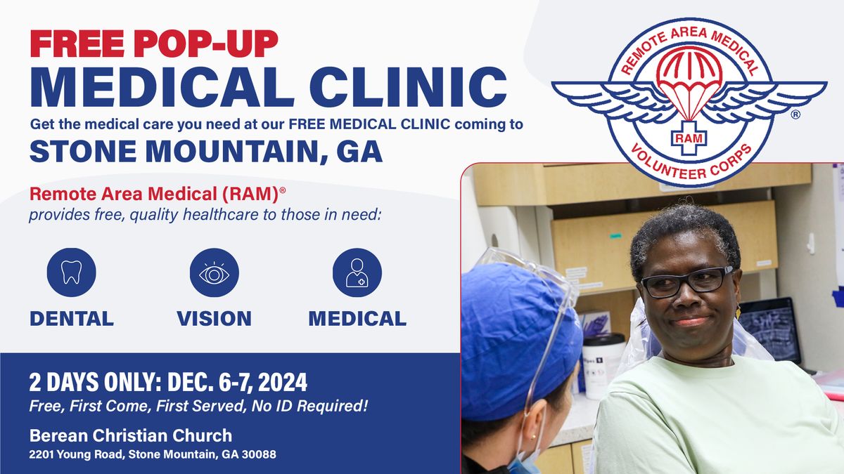 RAM Free Clinic  - Stone Mountain, GA