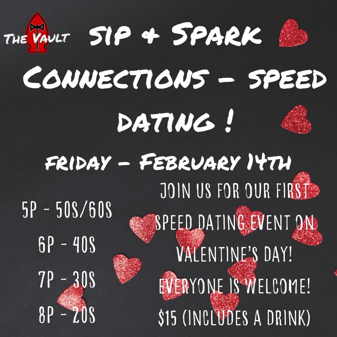 Sip & Spark Connections - Speed Dating!