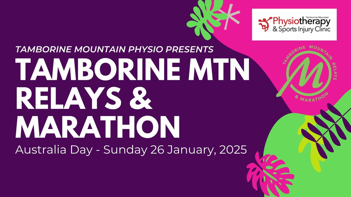 Tamborine Mountain Physio presents Tamborine Mountain Relays & Marathon - Australia Day 2025