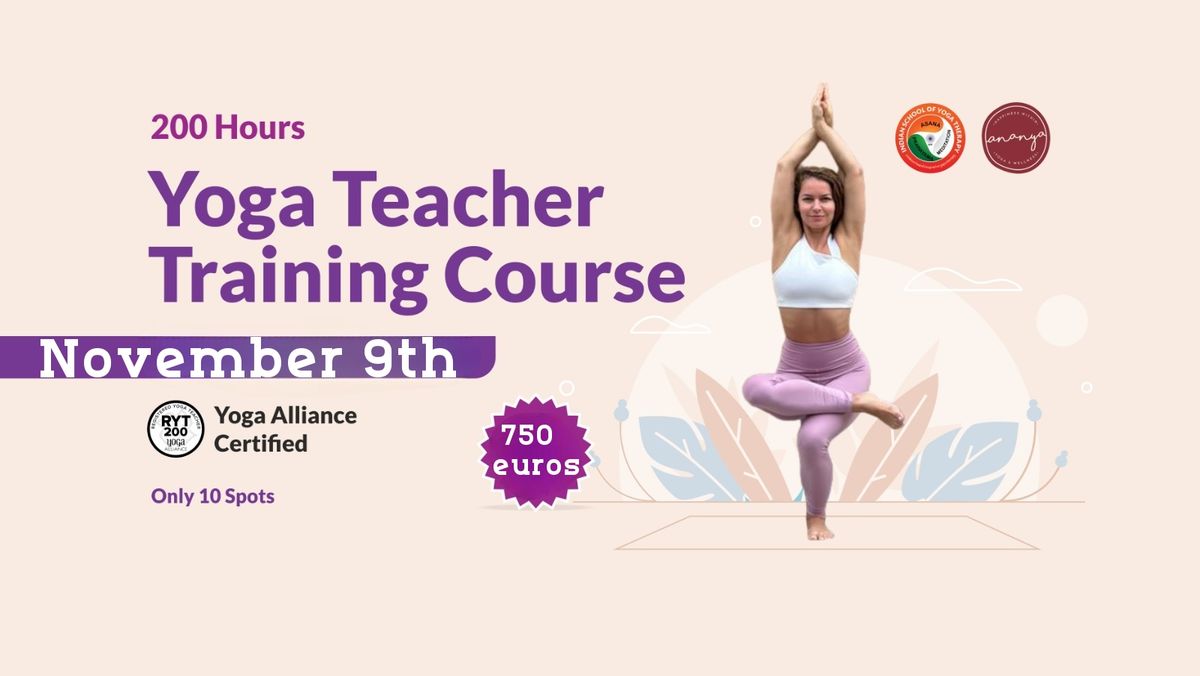 200-Hour Yoga Teacher Training Course