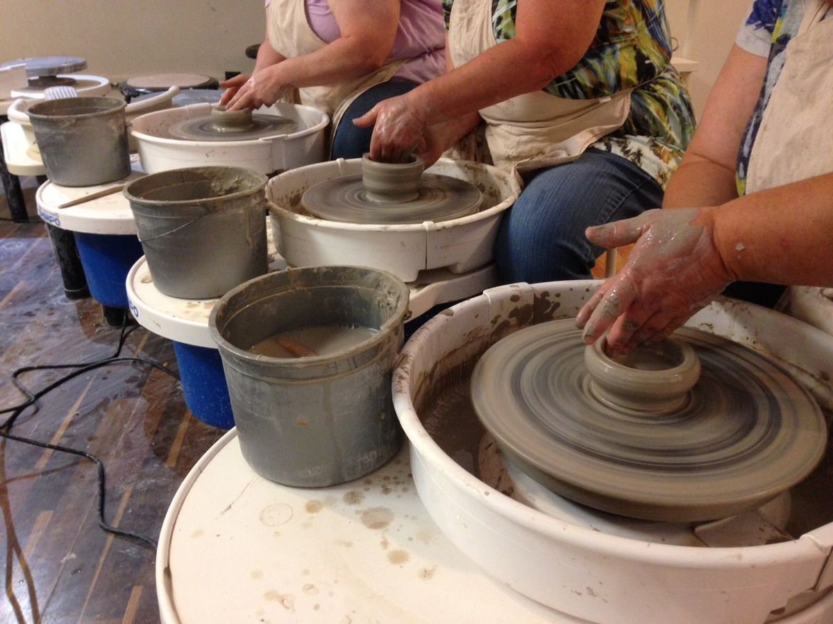 Adults Try It Pottery Wheel Class