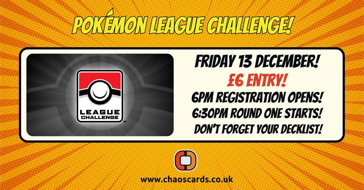 Pok\u00e9mon League Challenge!