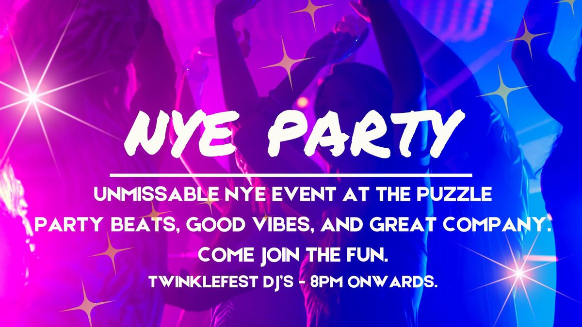 NEW YEAR'S EVE PARTY @ THE PUZZLE