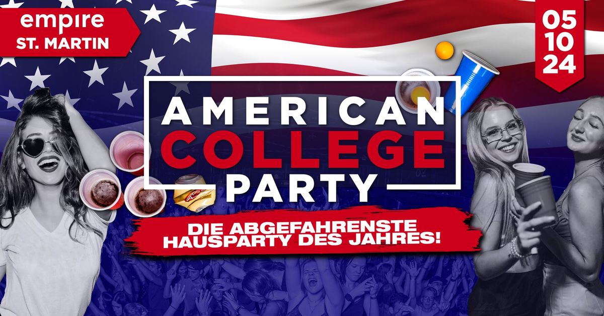 AMERICAN COLLEGE PARTY | Empire St. Martin | 05.10