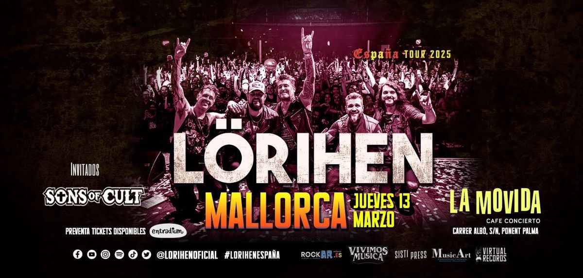 L\u00d6RIHEN en MALLORCA Jueves 13\/03\/25