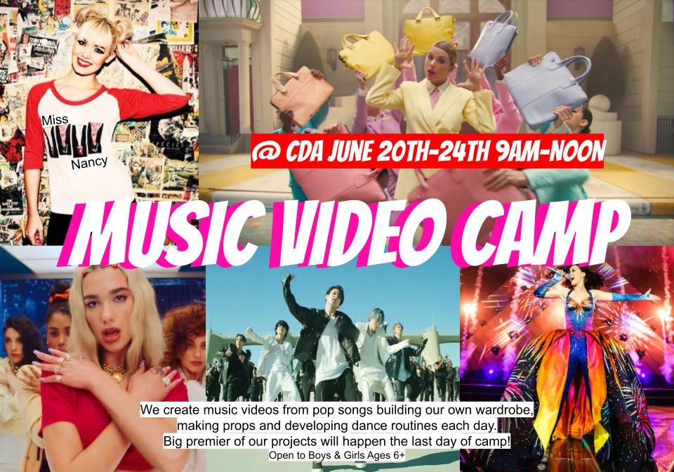 Music Video Camp CDA Summer 2022, Conservatory of Dance Arts, Slidell