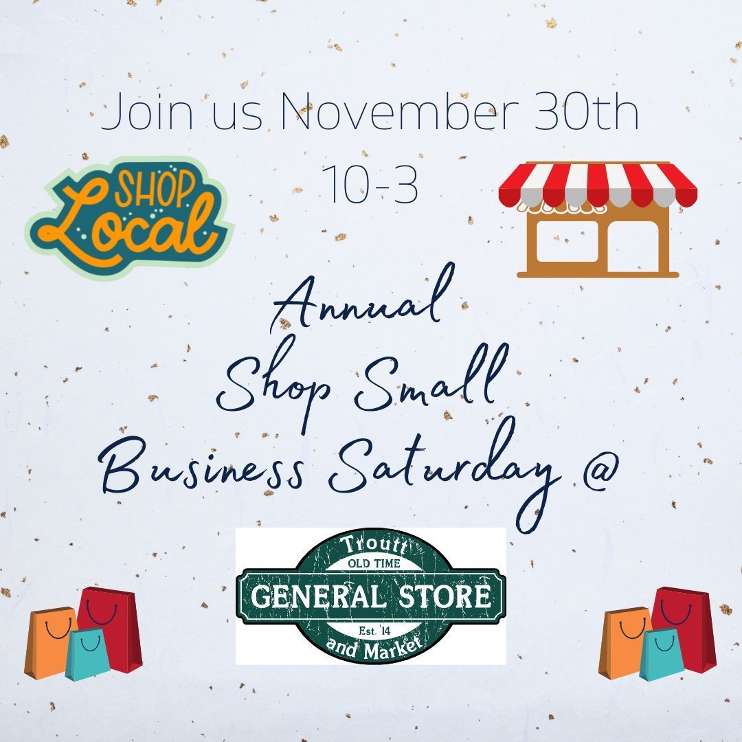 10th Annual Shop Local Saturday!