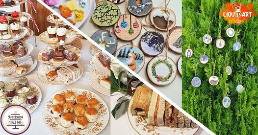 Paint Your Own Christmas Decorations and Eat Cake! With Afternoon Teas MK (In Person!)