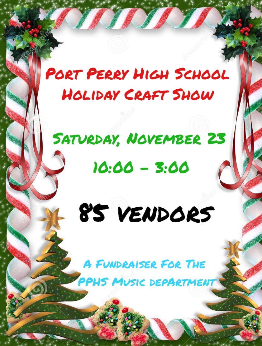 Port Perry High School Holiday Craft Show