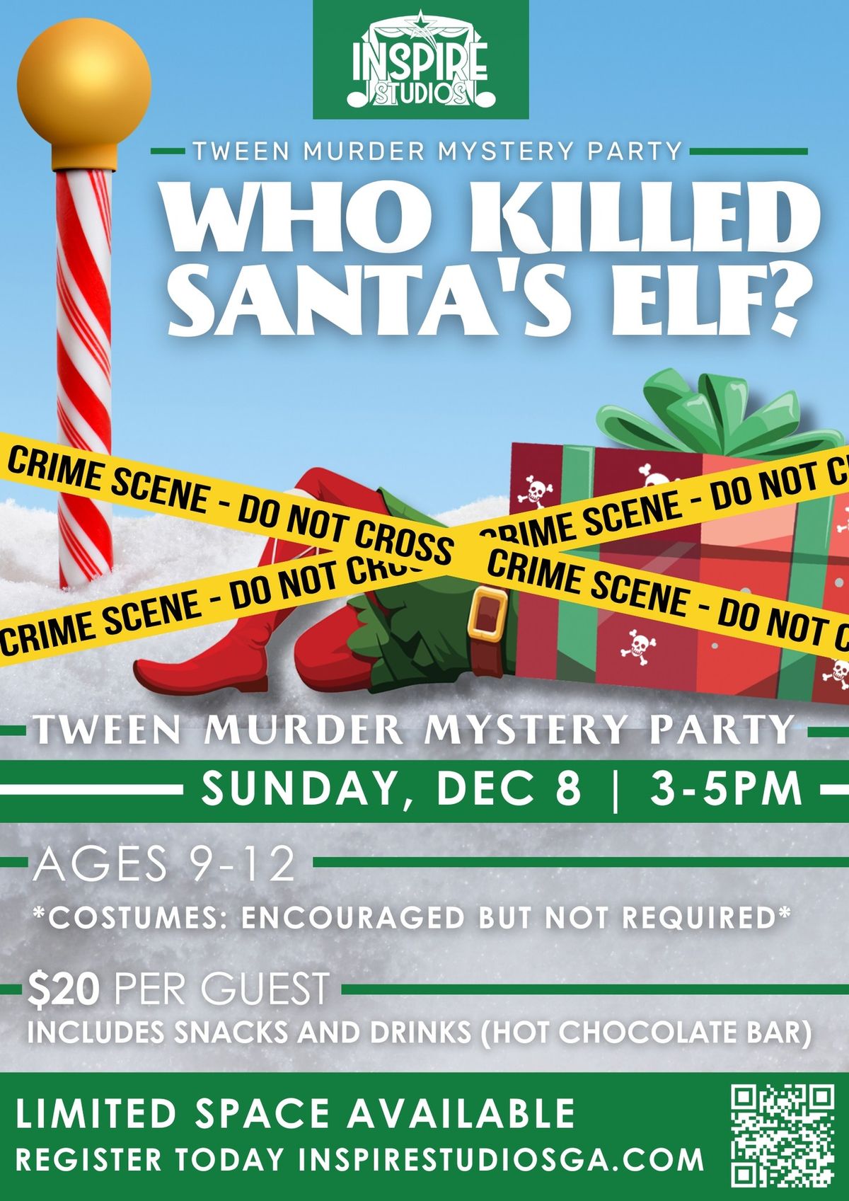 Who Killed Santa's Elf?  - A Tween Christmas Murder Mystery