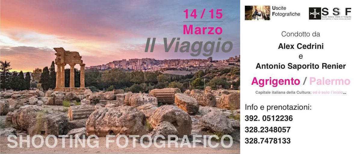 Shooting fotografico, workshop e Mostra