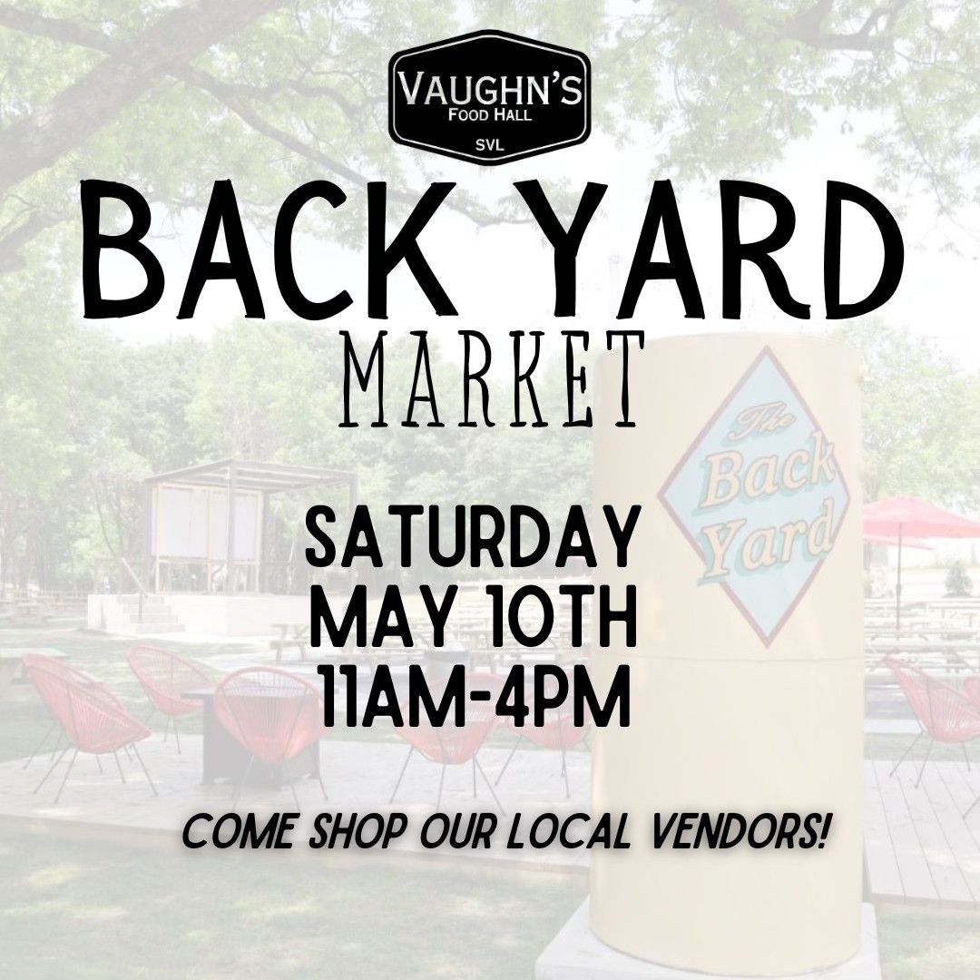 Backyard Vendor Market