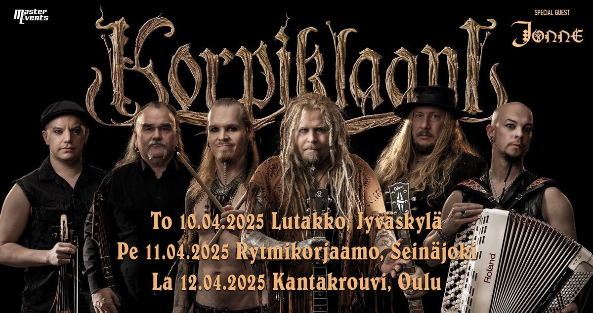 Korpiklaani + Jonne @ Rytmikorjaamo