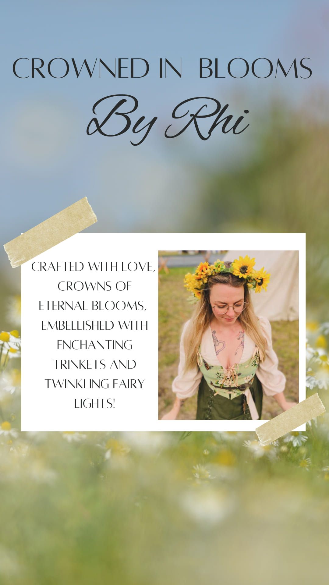 Everlasting Flower Crowns- With Crowned in Blooms 