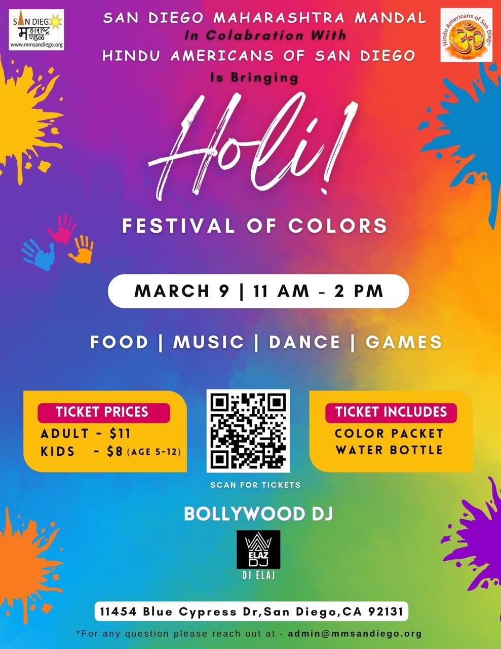 San Diego Holi ...!!!!!