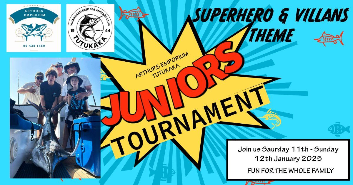 ARTHURS EMPORIUM TUTUKAKA JUNIORS TOURNAMENT 