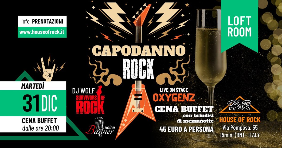 HoR CaPODANNO LOFT \ud83d\udfe9 | CAPODANNO ROCK \ud83d\udd25