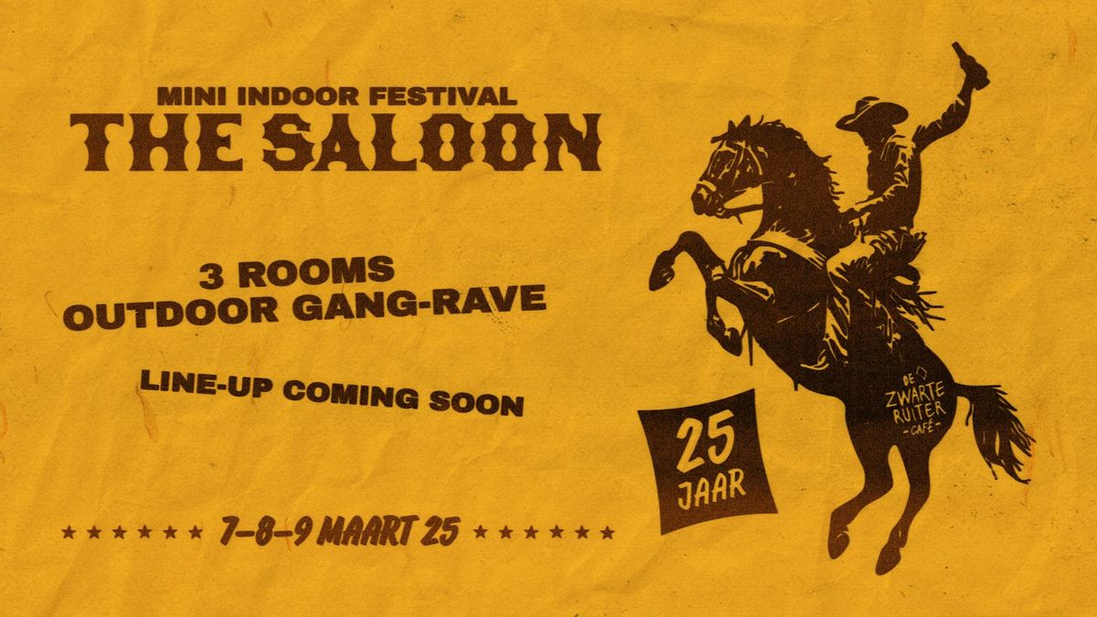 The Saloon - Mini indoor festival - 25 Y Zwarte Ruiter