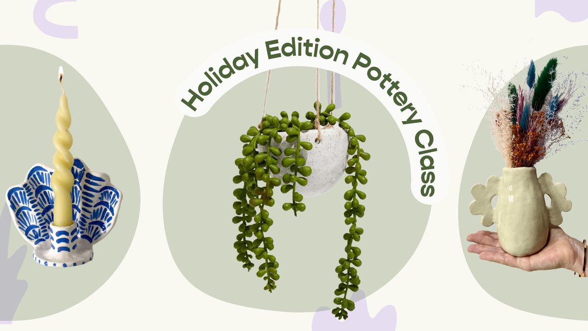 Holiday Edition Pottery Class @ Hi-Wire Brewing