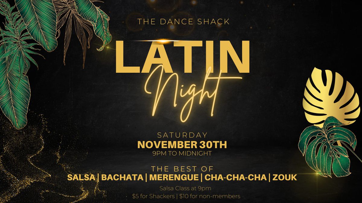 Saturday Latin Dance Social