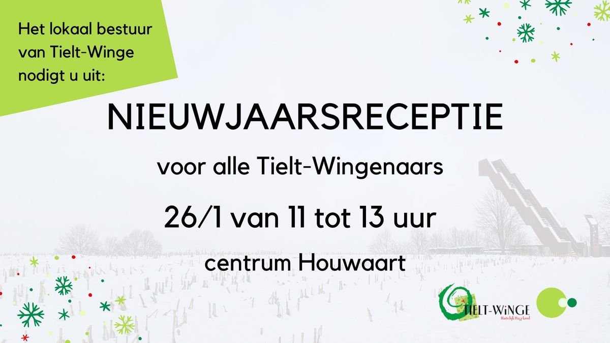 Eerste nieuwjaarsreceptie voor Tielt-Wingenaars