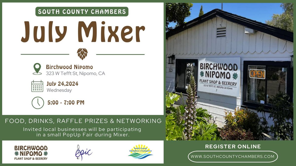 Birchwood Nipomo July Mixer