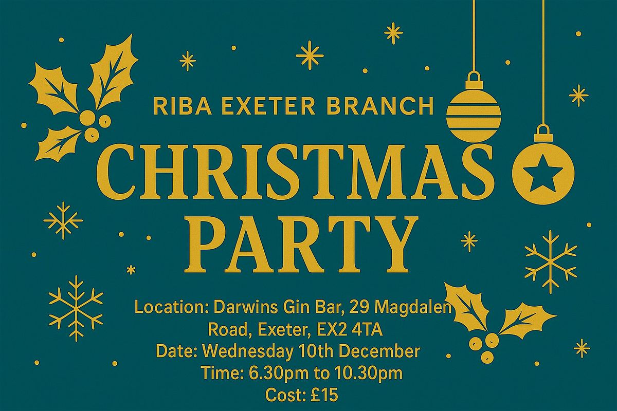 RIBA Exeter Branch Christmas Party
