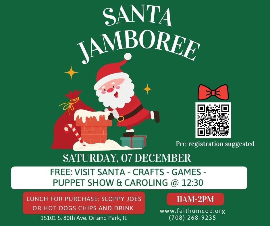 Annual Santa Jamboree: A FREE Event for the Families of our surrounding Communities