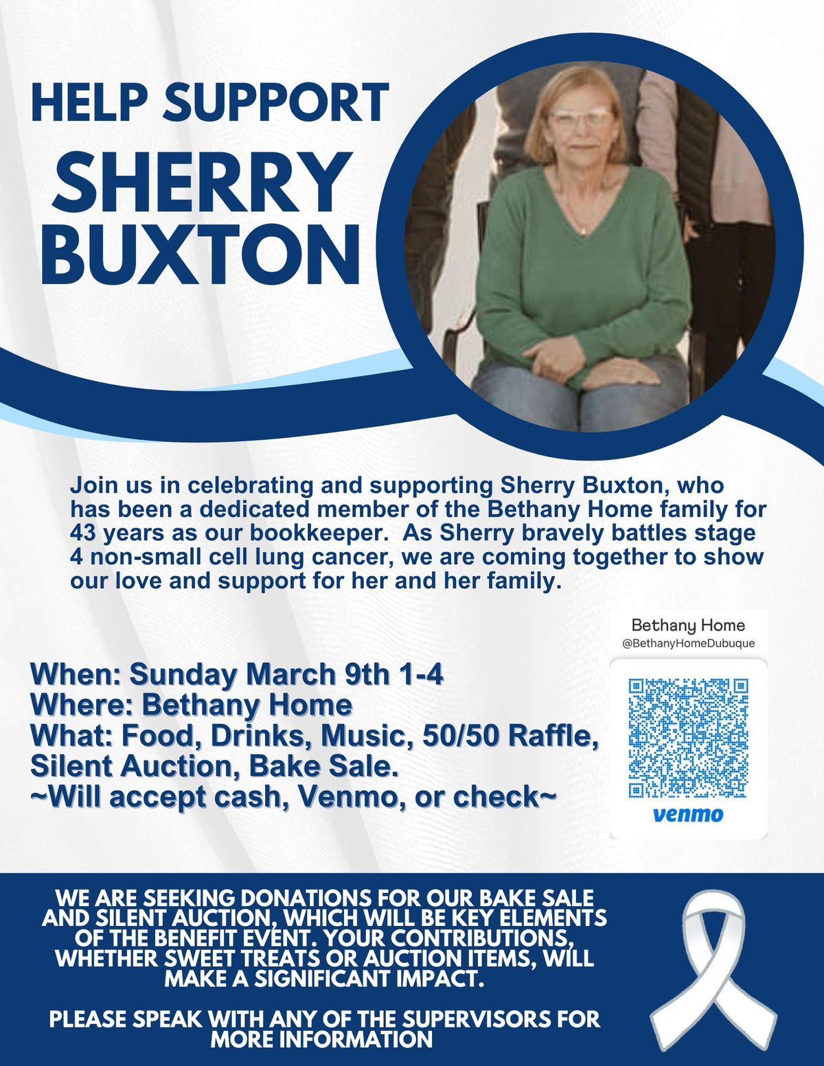 Help Support Sherry Buxton