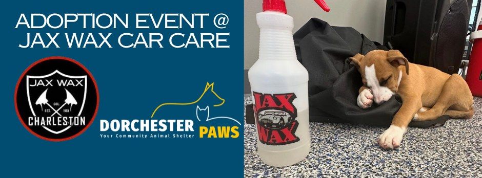 Rides and Rescues Adoption Event with Jax Wax Car Care