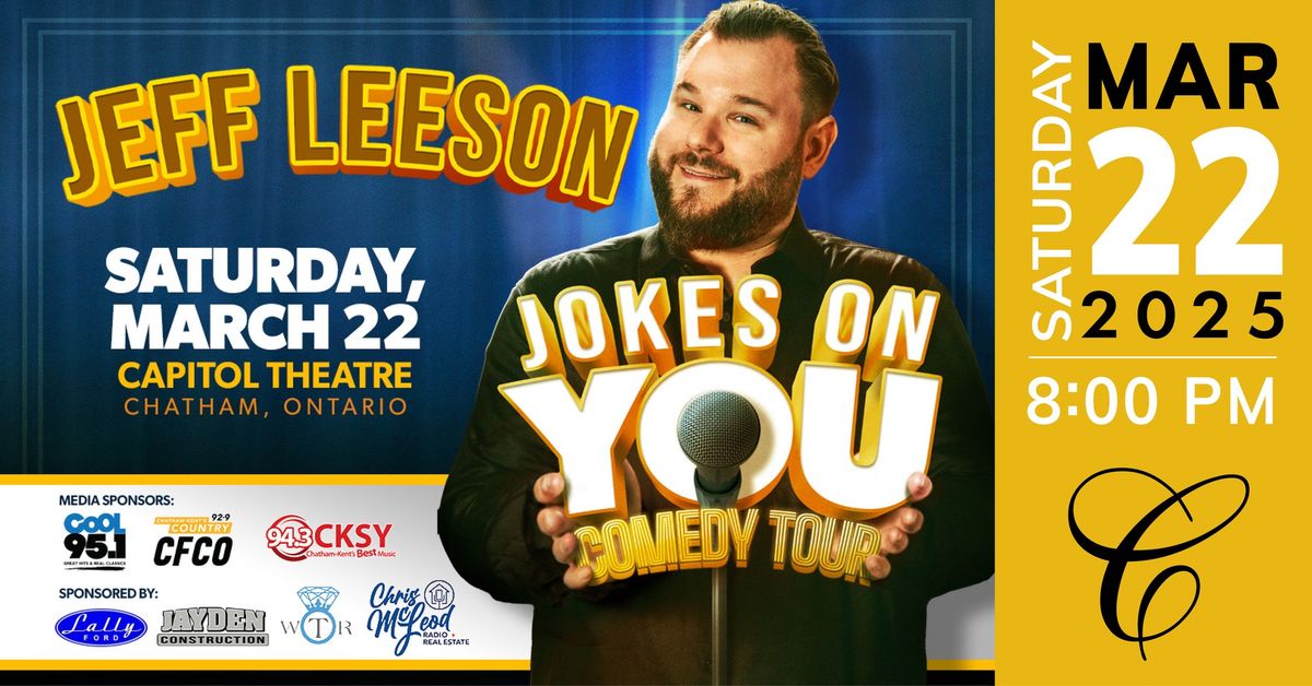 Jeff Leeson: Jokes On You Comedy Tour