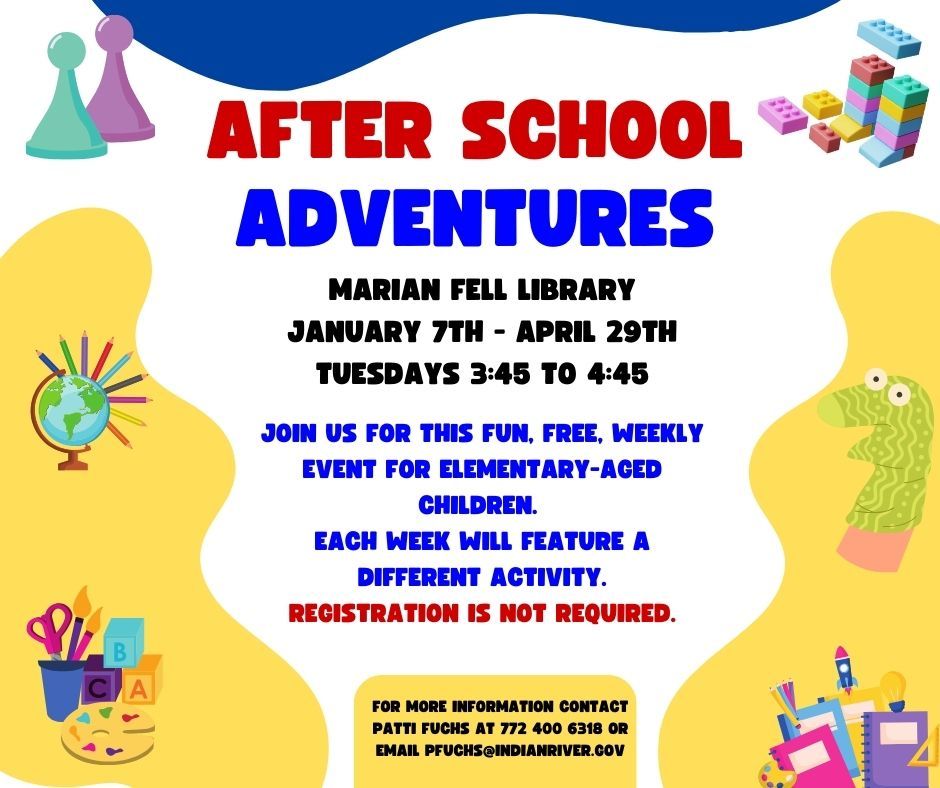 Kids: Fellsmere Library After School Adventures