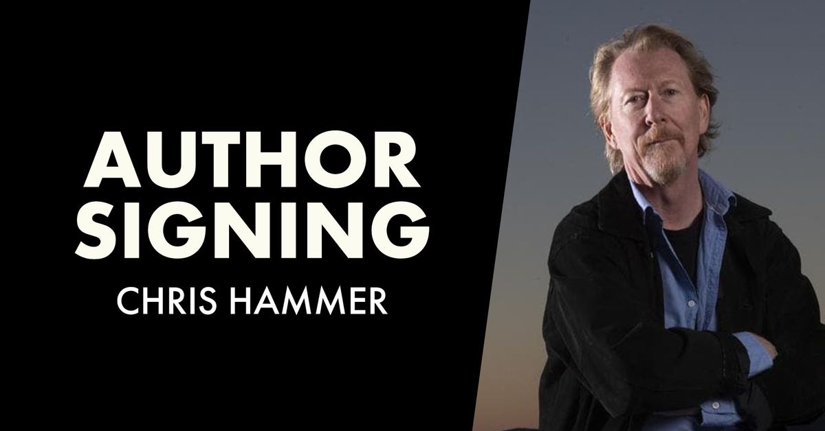 Chris Hammer book signing event