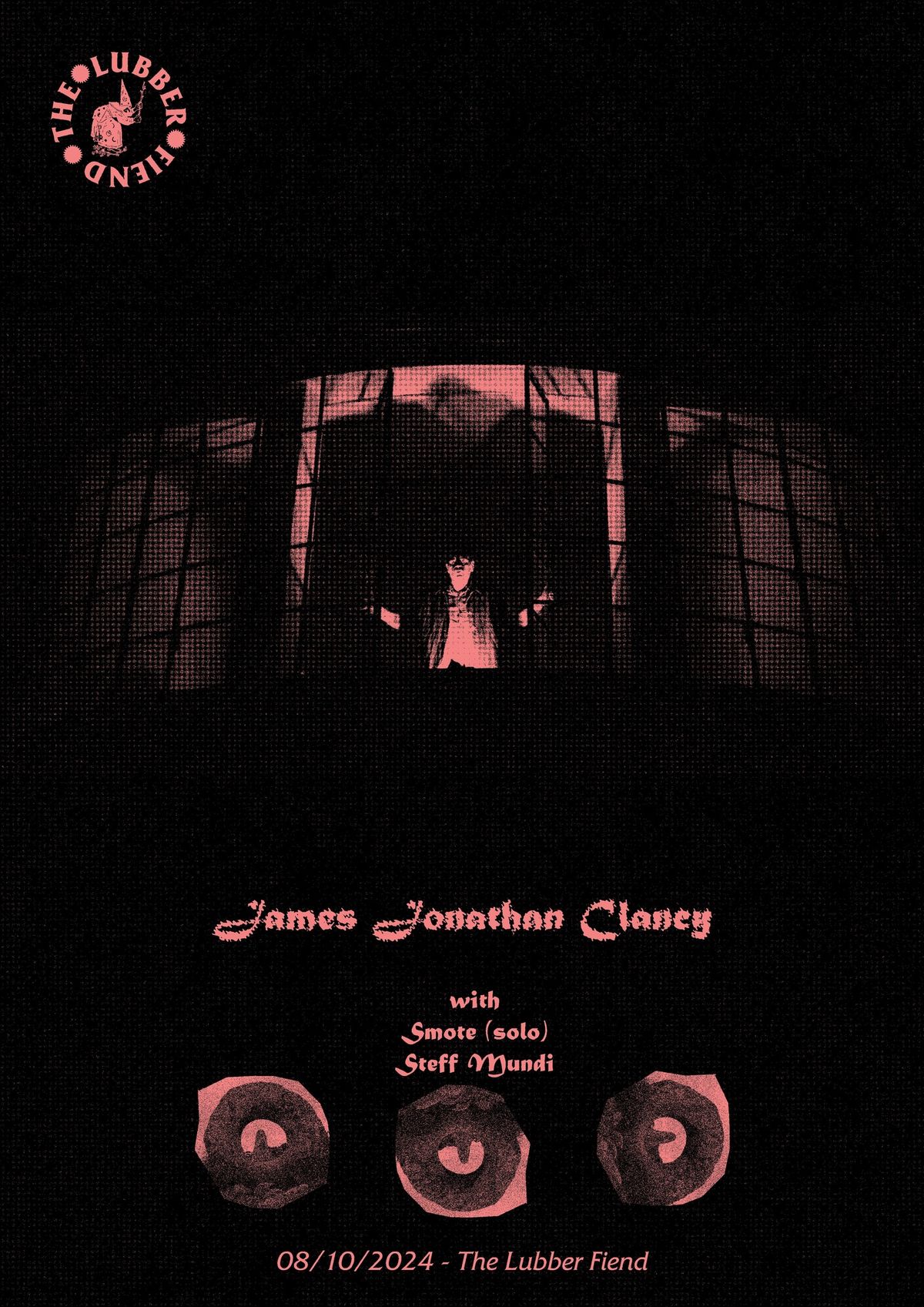 James Jonathan Clancy (IT\/CAN, Maple Death Records) w\/ Smote (Solo) & Steff Mundi