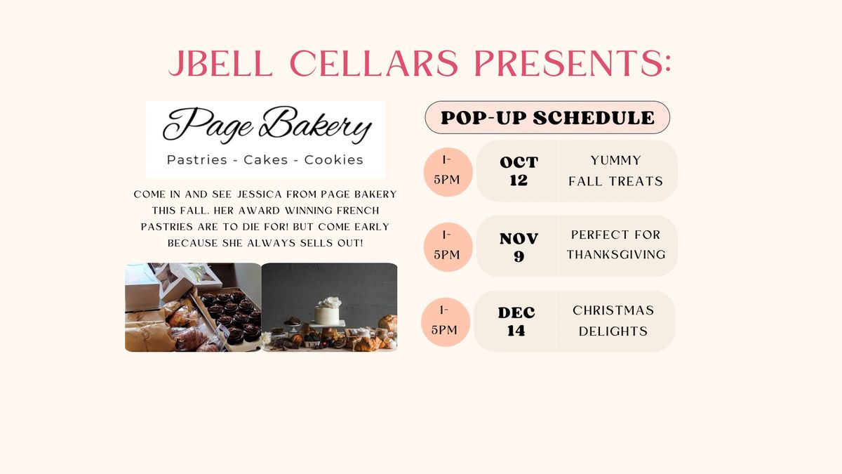 JBell Cellars Woodinville - Page Bakery Pop-Up