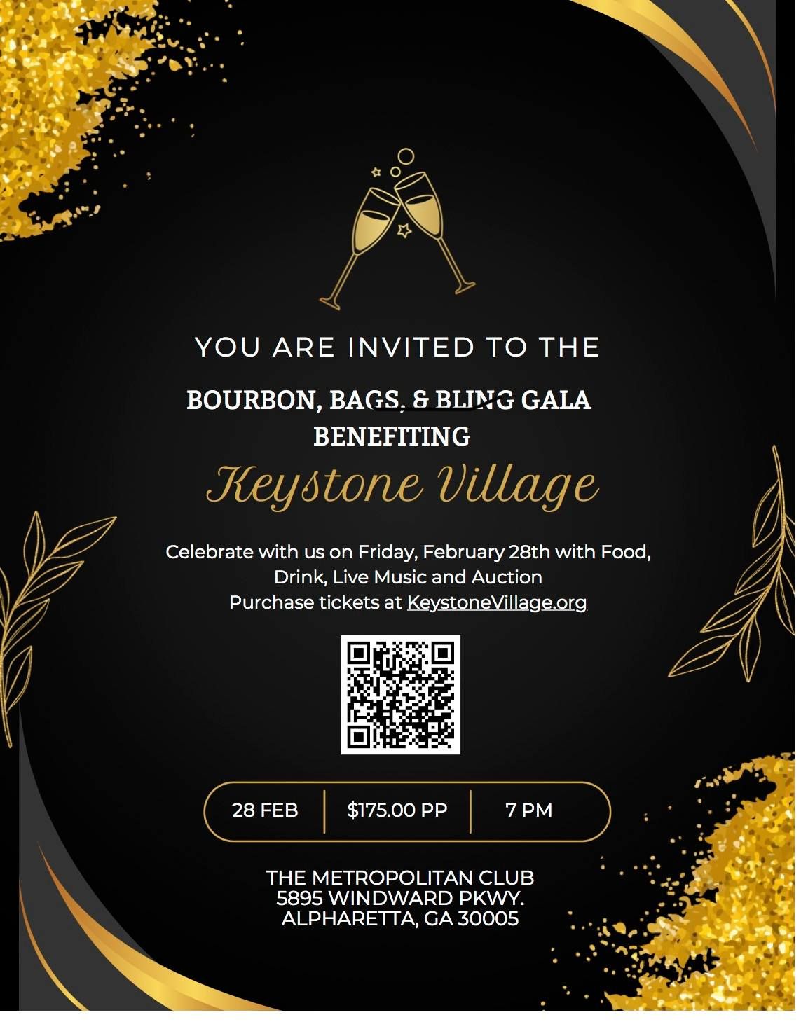 Bourbon, Bags, & Bling Gala